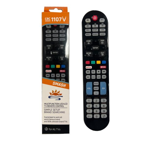 Control Remoto Universal General Electric 33715 8 dispositivos Pantalla TV  DVD Streaming