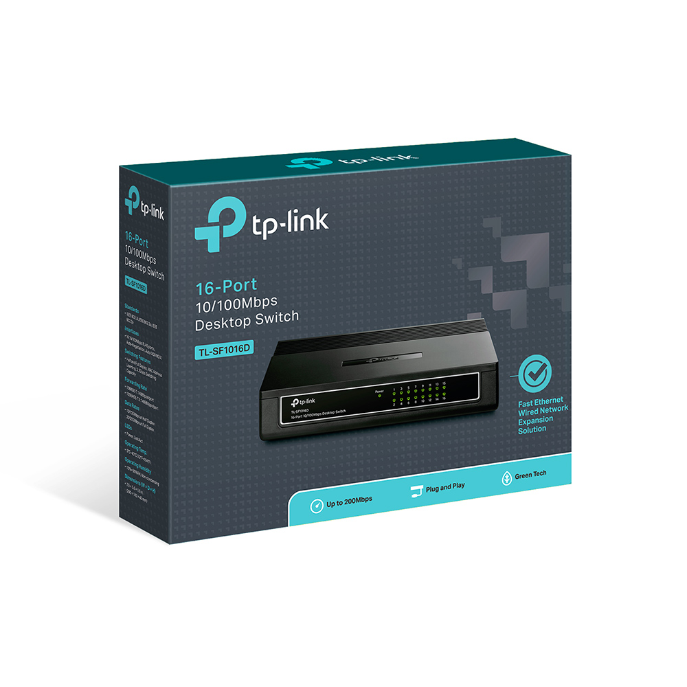 SWITCH 8 PTS TP-LINK 10/100/1000Mbps TL-SG108 (100999) - Breaking Technology