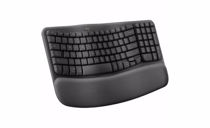 TECLADO ERGO SERIE WAVE KEYS ERGONOMIC WIRELESS SPANISH GRAPHITE  920-012278  (150123)