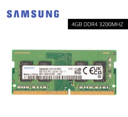 MEMORIA RAM DDR4 4GB SAMSUNG 1Rx16 SODIMM 3200AA (110252)