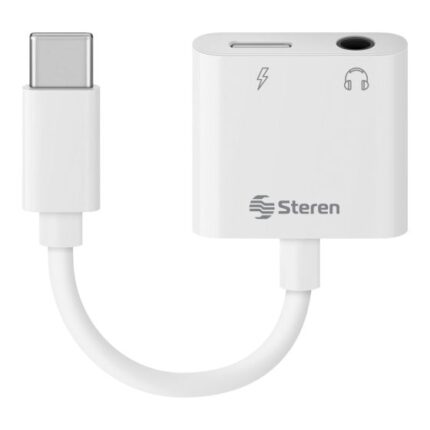 Adaptador USB C a 3,5 mm y carga USB-459 (400237)