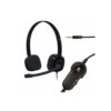HEADSET LOGITECH H151 STEREO ALÁMBRICO 3.5 981-000587 NEGRO - miniatura 1