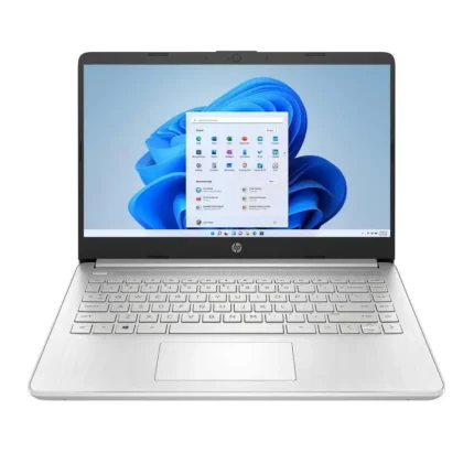Laptop HP-14-DQ0760DX INTEL CELERON, 4GB RAM, 128GB eMMC, 14' FHD DISPLAY, WEBCAM, WINDOWS 11, SILVER (140921)