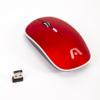 MOUSE ARGOM INALAMBRICO CON RECEPTOR ARG-MS-0031RD Rojo