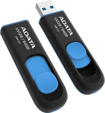 LLAVE MAYA ADATA  64GB USB FLASH DRIVE HIGH SPEED  ADA-AUV128-64G-RBE (300652)