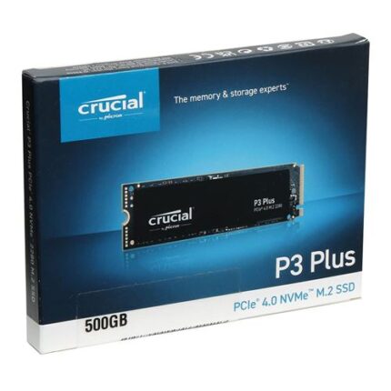 DISCO SOLIDO M.2 CRUCIAL P3 PLUS 500GB 3D NAND NVME PCI  CRU-CT500P3PSSD8 (100141)