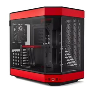 CASE GAMING HYTE Y60 MID TOWER  VENTILADORES 3 DE 120MM CON VIDRIO FRONTAL, LATERAL Y ESQUINA  CS-HYTE-Y60-BR