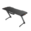 ESCRITORIO GAMER THUNDERX3 ED5 HEX V2 CON SOPORTE PARA HEADSET Y PORTAVASOS TEGD-5028011.11 NEGRO