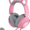 HEADSET GAMING RGB RAZER KRAKEN KITTY V2 QUARTZ ALÁMBRICO USB-A NASA RZ04-04510200-R3U1 ROSADO - miniatura 2