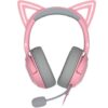 HEADSET GAMING RGB RAZER KRAKEN KITTY V2 QUARTZ ALÁMBRICO USB-A NASA RZ04-04510200-R3U1 ROSADO - miniatura 1