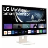MONITOR 27'' LG 27SR50F-W 1920 x 1080  5MS 50/60HzHz HDMI USB FHD IPS WITH WEBOS SMART - miniatura 1