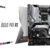 TARJETA MADRE ASROCK B650 PRO RS WIFI AM5 ATX DDR5 PLATEADO/NEGRO - miniatura 2