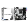 TARJETA MADRE ASROCK B650M PRO RS WIFI AM5 MICRO-ATX DDR5 90-MXBLZ0-AOUAYZ NEGRO / BLANCO - miniatura 1