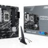 TARJETA MADRE ASUS PRIME B760M-A AX6 II-GSI LGA1700 M-ATX DDR5 90MB1JH0-MVABY1 NEGRO / BLANCO - miniatura 1