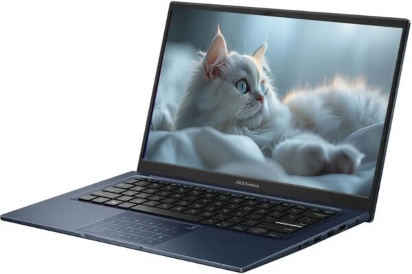 Laptop Asus Vivobook 14,i5-1334U,12GB,256GB SSD,UHD Graphics,Webcam,BT,14”(1920X1080),W11,Quiet Blue (140564)