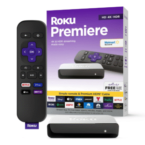 Roku Multimedia Central  Premiere 4K Streaming  - Black  4K-3920RW (300040)