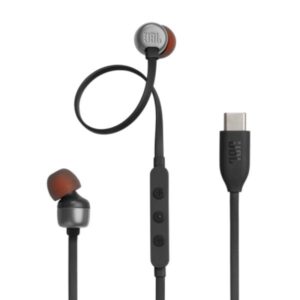 AUDIFONO JBL TUNE 310C ALÁMBRICO TIPO C JBLT310CBLKAM