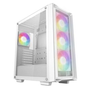 CASE RGB DEEPCOOL CC560 MESH V2 WH MID TOWER VENTILADORES 4 DE 120MM R-CC560-WHAMA4-G-2