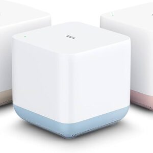 ROUTER ALCATEL AC1200 Link Hub Mesh Wi-Fi 3-Pack Blue/Pink/Khak MS1G-2BOFUS1-3  (100522)