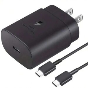 ADAPTADOR DE CORRIENTE CELULAR  SAMSUNG  25W USB-C CABLE INCLUIDO (300488)
