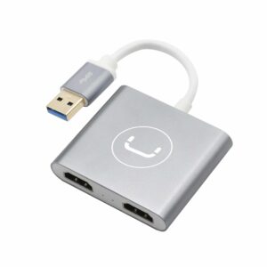 HUB ADAPTADOR USB a Dual HDMI HB1102SV (140399)