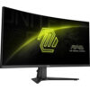MONITOR GAMING MSI MAG 346CQ 34 PULG CURVO 3440 X 1440 180 HZ  ANTI-GLARE  HDMI Y DP  9S6-3DD71M-004 NEGRO - miniatura 1