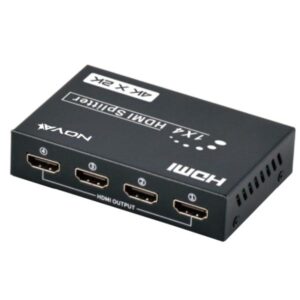 SPLITTER NOVA DE 4 PUEROS HDMI AK/30GHZ FAA38214001C NEGRO (175131)