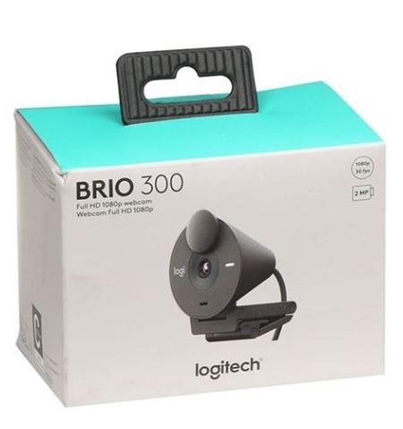 CAMARA WEB LOGITECH BRIO 300 FULL HD 1080p USB GRAPHITE 960-001413 (250301) - Imagen 2