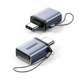 ADAPTADOR UGREEN US270 USB-C A USB-A 3.0 CON LANYARD 50283