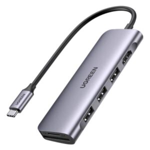 HUB UGREEN CM511 6 EN 1 USB-C / USB-A/ HDMI 35999