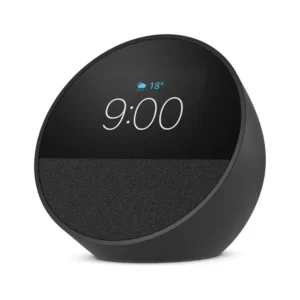 Parlante Amazon Echo Spot 2024 Smart Alarm Clock Black W/Alexa 840268963422 (180322)
