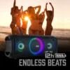 Rave 75 Premium Wireless BT Speaker with LED Light Show - miniatura 1