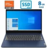 LAPTOP LENOVO IDEAPAD 1 15.6" RYZEN 5-7520U 8GB 256GB WIN 11 INGLÉS 82VG00WXUS AZUL - miniatura 1