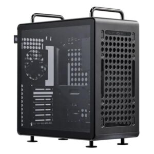 CASE COOLER MASTER QUBE 540 STARDUST IRON MID TOWER VENTILADOR 1 DE 120 MM CON VIDRIO TEMPLADO LATERAL Y ACERO Q540-MGNN-S00
