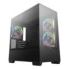 CASE ARGB DEEPCOOL CG380 3F MID TOWER VENTILADORES 3 DE 120 MM CON PANEL LATERAL Y FRONTAL R-CG380-BKAGM3-G NEGRO