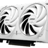 TARJETA DE VIDEO MSI GEFORCE RTX 5060 8G VENTUS 2X OC WHITE GDDR7 2535 MHZ 912-V537-018 BLANCO - miniatura 1
