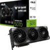 TARJETA DE VIDEO ASUS TUF-RTX5070-O12G-GAMING GDDR7 OC EDITION 2640 MHZ NEGRO