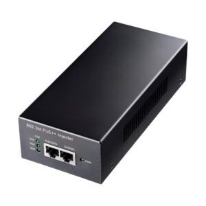 INYECTOR CUDY POE400 1.0  100-240 V. 50/60 HZ 90 W DE MONTAJE EN PARED NEGRO