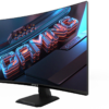 MONITOR 27 PULG GIGABYTE GS27QC US  2560X1440 165 HZ DP HDMI CURVO