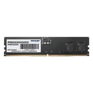 MEMORIA RAM PC 8GB PATRIOT SIGNATURE LINE DDR5 5200MHz CL42 1.1V PSD58G520041 SL NEGRO