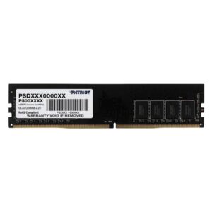 MEMORIA RAM PC 8GB PATRIOT SIGNATURE DDR4 2400MHz CL17 1.2V PSD48G240081 SL NEGRO
