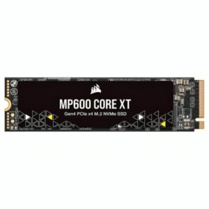 HD INTERNO SOLIDO 1TB CORSAIR MP600 CORE XT M.2 2280 PCIE GEN4 X4 NVME 5900MB/S / 5000MB/S CSSD-F1000GBMP600CXT NEGRO