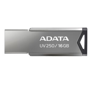MEMORIA USB 16GB ADATA  AUV250 USB-A 2.0 AUV250-16G-RBK PLATEADO