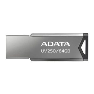 MEMORIA USB 64GB ADATA  AUV250 USB-A 2.0 AUV250-64GB-RBK PLATEADO