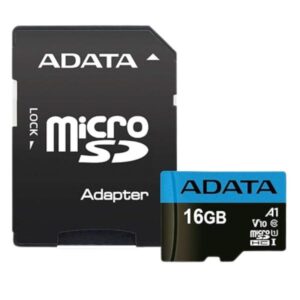 MEMORIA MICRO SDHC 16GB ADATA AUSDH16GUICL10A1-RA1 CLASE 10 100 MB/S / 25 MB/S PARA SMARTPHONES, TABLETS Y CÁMARAS