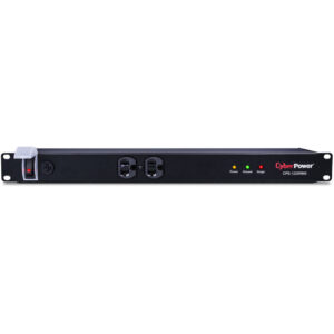 PROTECTOR  DE VOLTAJE CyberPower CPS1220RMS 12-Outlet 1800W Surge Protector w/ 3 FT Cord BLACK  (154252)