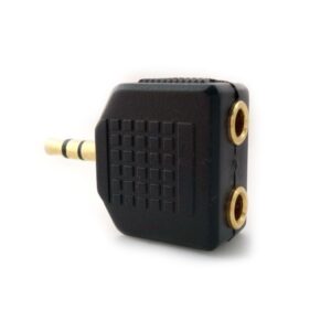 Adaptador IMEXX IME-41283 audio 3.5 1macho x 2 hembras (300149)