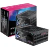 FUENTE DE PODER MSI MPG AI1600TS PCIE5 1600W 80 PLUS TITANIUM MODULAR ATX 306-7ZPUA12-CE0 NEGRO