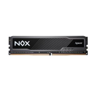 MEMORIA RAM PC 8GB APACER NOX GAMING DDR4 3200MHz CL16 1.35V AH4U08G32C28YMBAA-1 NEGRO