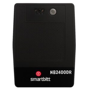 UPS SMARTBITT SBNB2400 2400VA 1200W UPS LINEA INTERACTIVA 120VAC AVR USB 8 TOMAS NEGRO